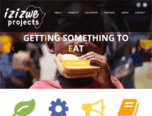 Tablet Screenshot of izizweprojects.co.za